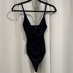 Naked Wardrobe Size M Black Bodysuit Preloved